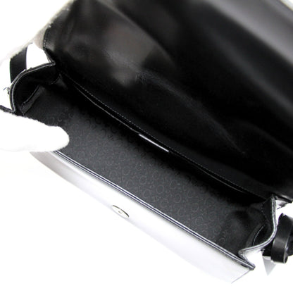 CELINE Vintage Haircalf Leather Bag Black Size ONE SIZE