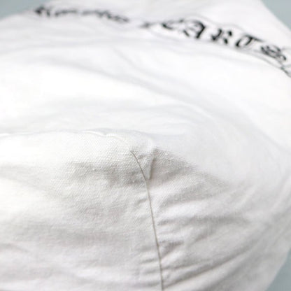 CHROME HEARTS Scroll Label Print Bag White Size ONE SIZE