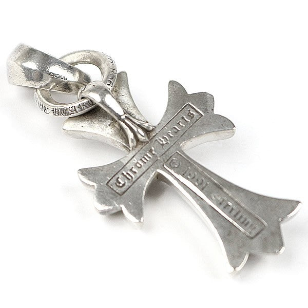 CHROME HEARTS Small CH Cross Silver Pendant Size ONE SIZE
