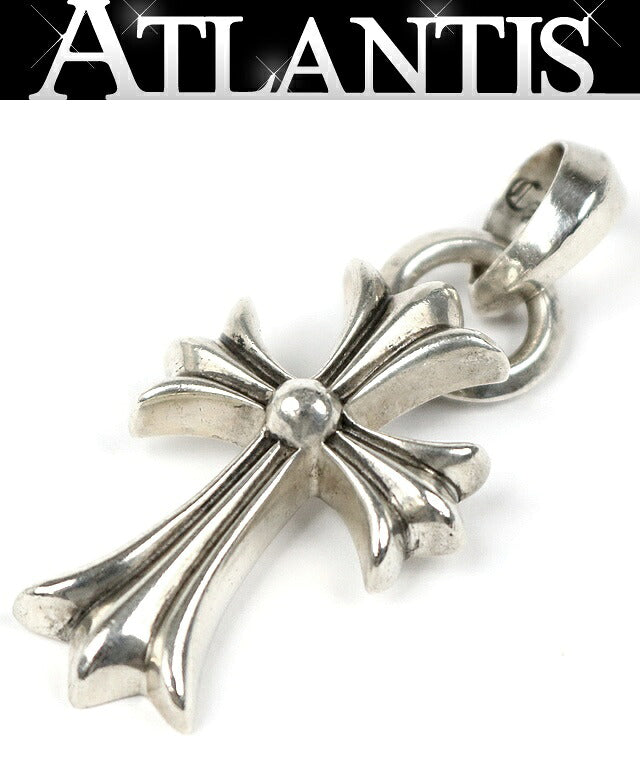 CHROME HEARTS Small Cross w/ Silver Pendant Size ONE SIZE