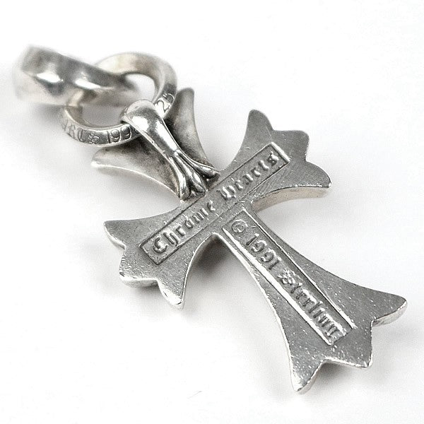 CHROME HEARTS Small Cross w/ Silver Pendant Size ONE SIZE