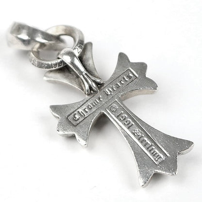 CHROME HEARTS Small Cross w/ Silver Pendant Size ONE SIZE