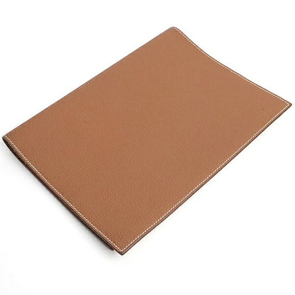 HERMES Togo EA Zip Notebook Cover Gold