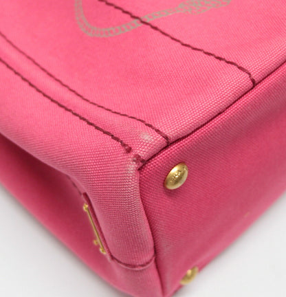 PRADA Canapa Mini Canvas 2WAY Bag Size ONE SIZE