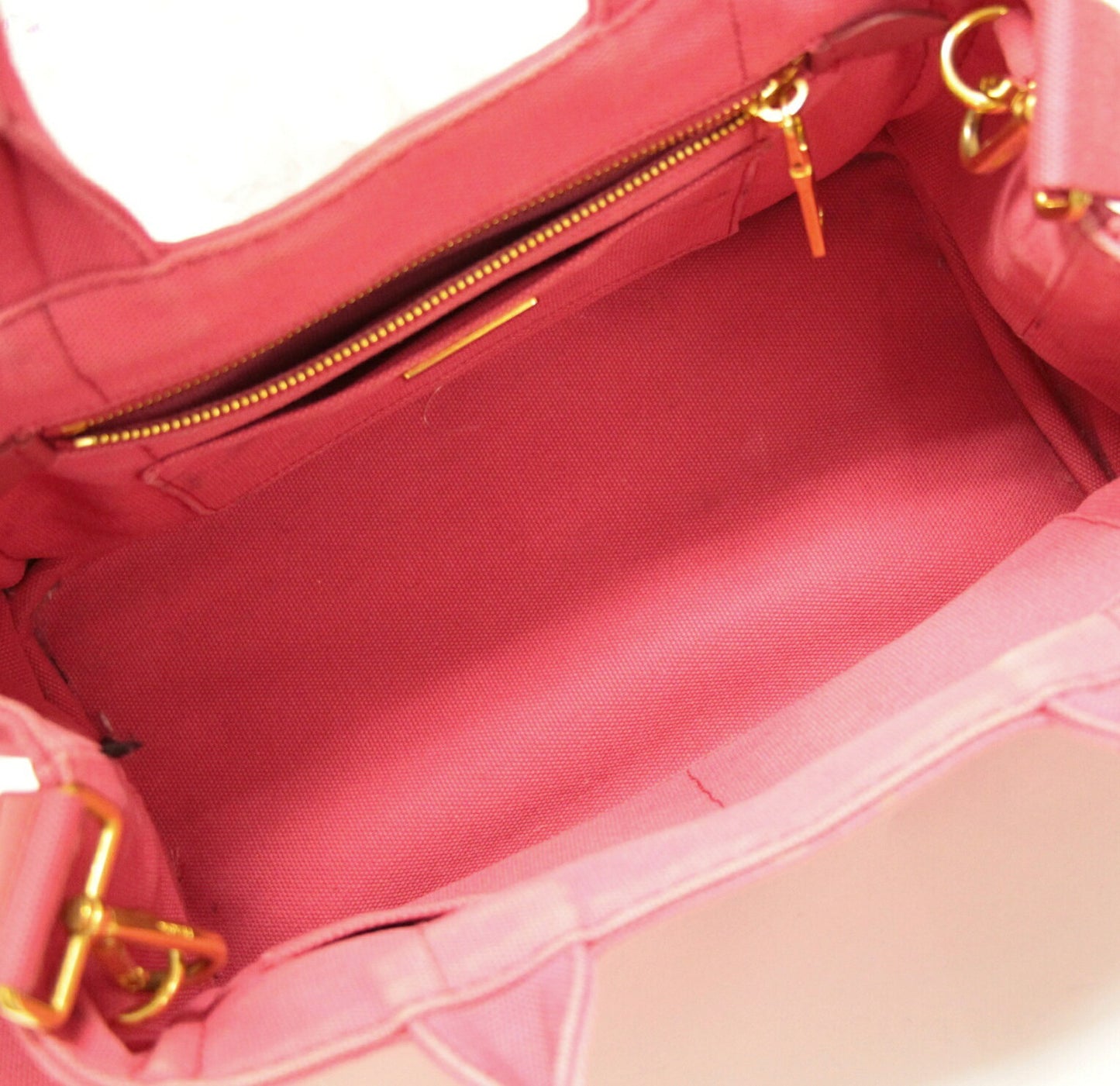 PRADA Canapa Mini Canvas 2WAY Bag Size ONE SIZE
