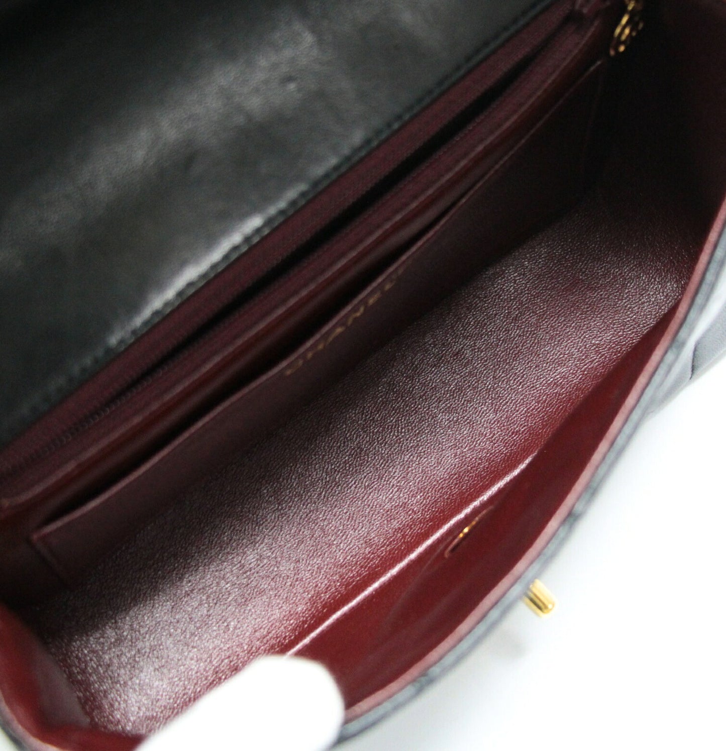 CHANEL Diana 22 Matelasse Lambskin Bag Blk Size ONE SIZE