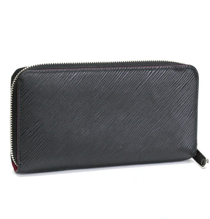Louis Vitton Epi Zippy Wallet Black Hot Pink Size ONE SIZE