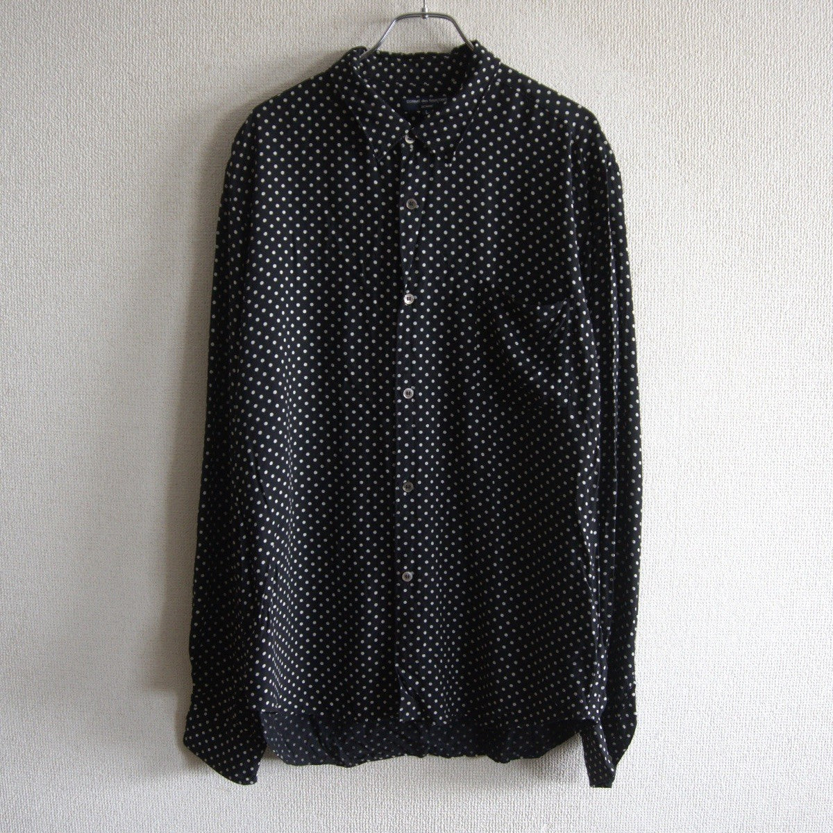Comme des Garcons 05 Polka Dot Rayon Shirt Size L