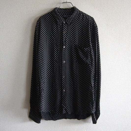 Comme des Garcons 05 Polka Dot Rayon Shirt Size L