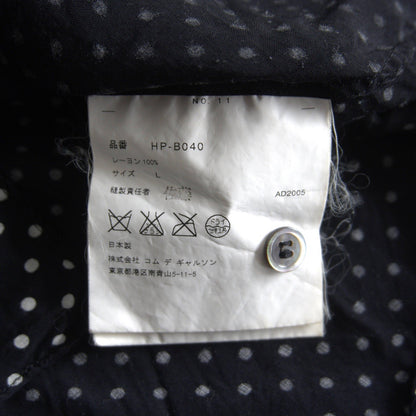 Comme des Garcons 05 Polka Dot Rayon Shirt Size L
