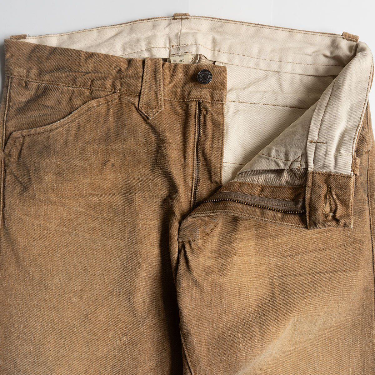 RRL Brown Denim Western Trousers Size 30×32