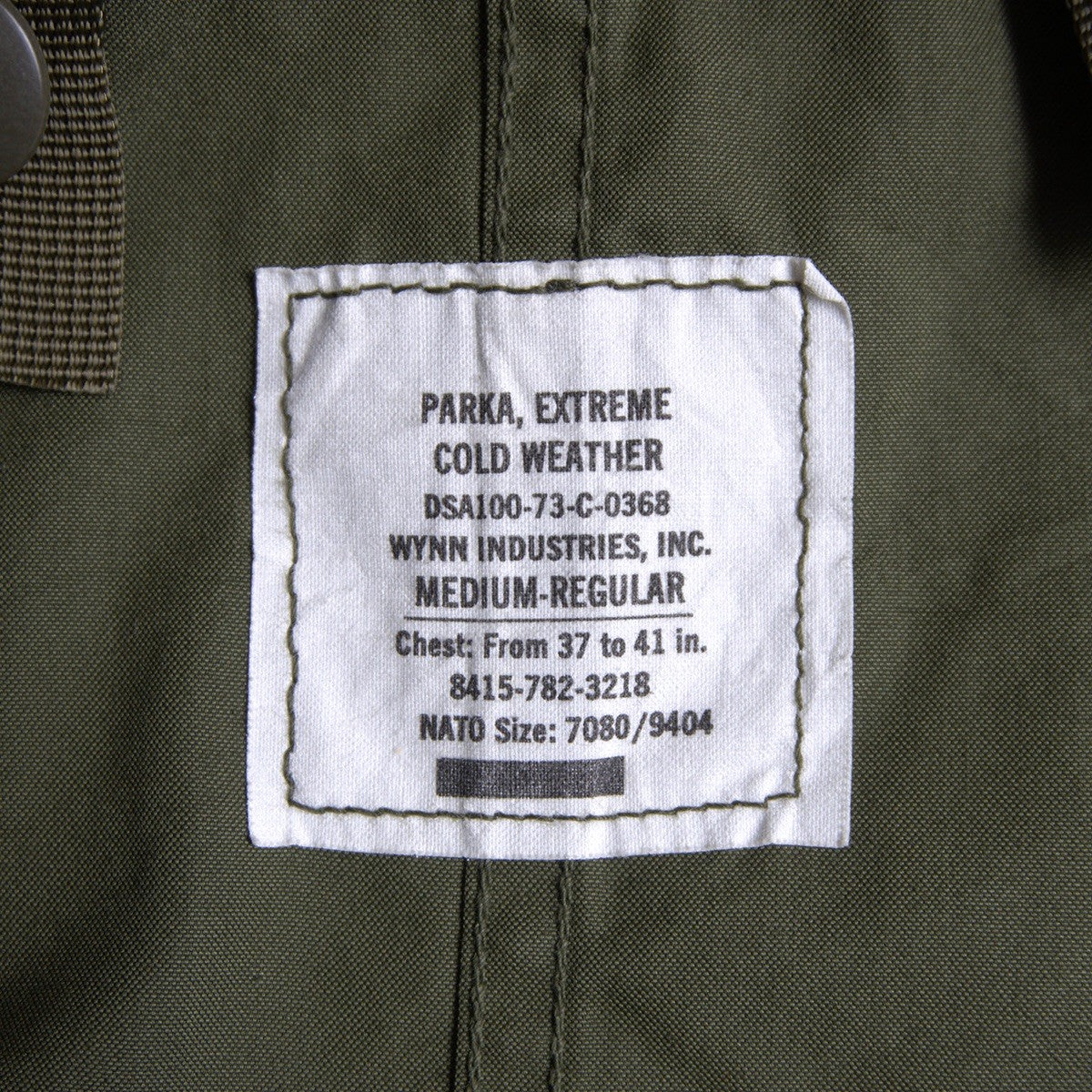 US ARMY 70S Lined M-65 Parka Coat Size M