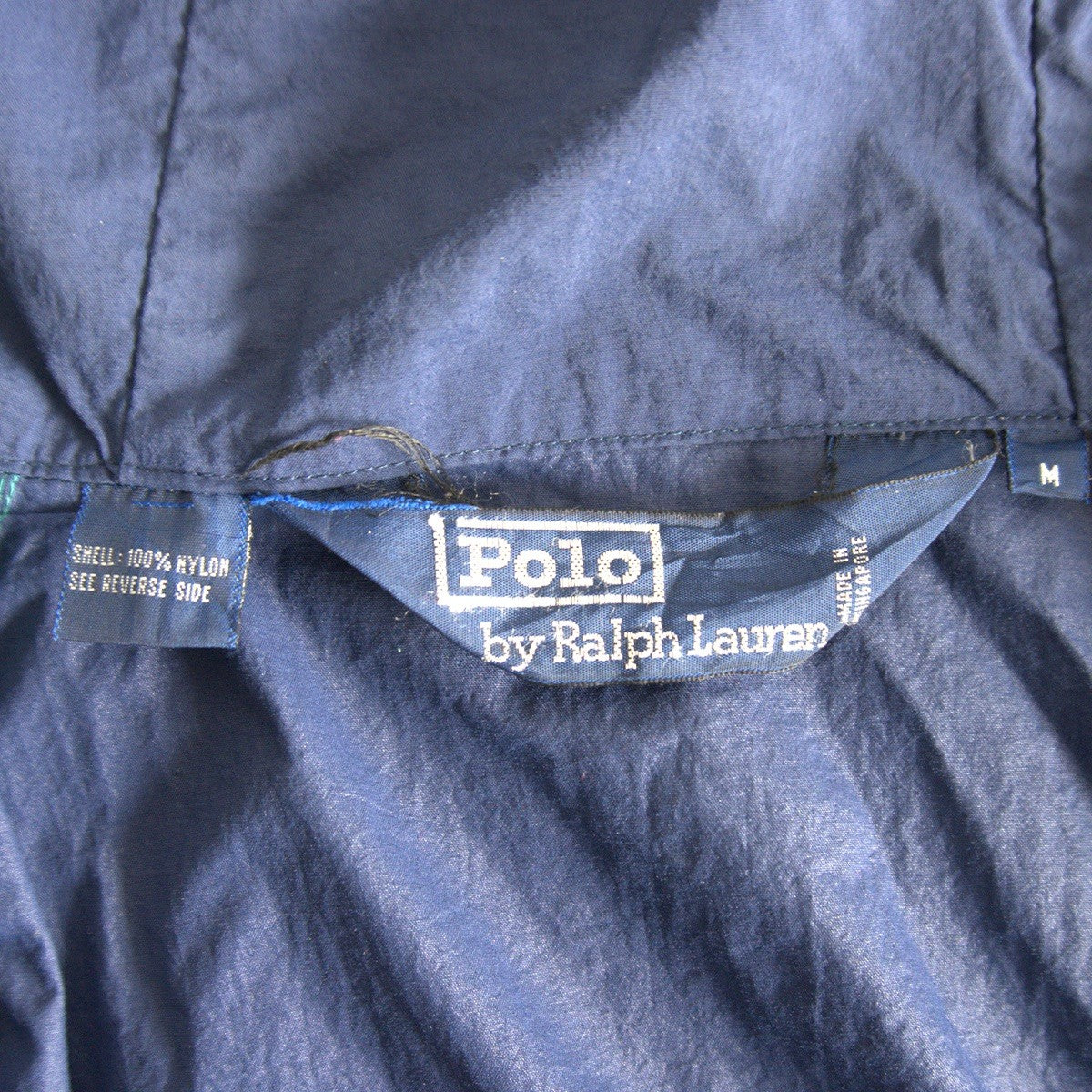 POLO RALPH LAUREN 90s POLO SPORT Nylon Jacket Navy Size M