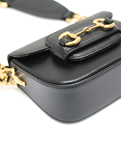 GUCCI Horsebit 1955 Web Stripe Mini Bag Size ONE SIZE