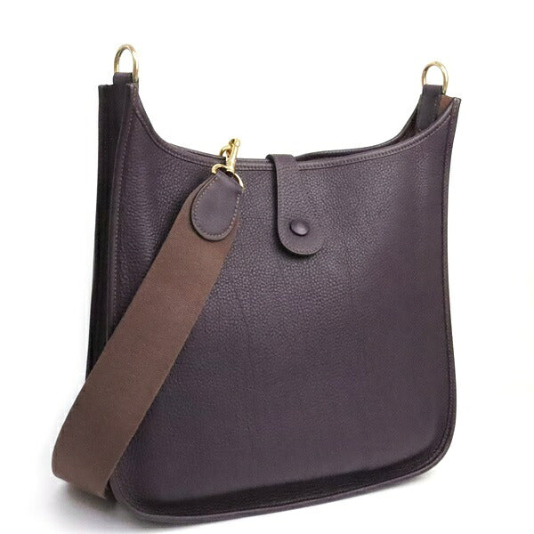 HERMES Evelyne 1 GM Taurillon Shoulder Bag Size ONE SIZE