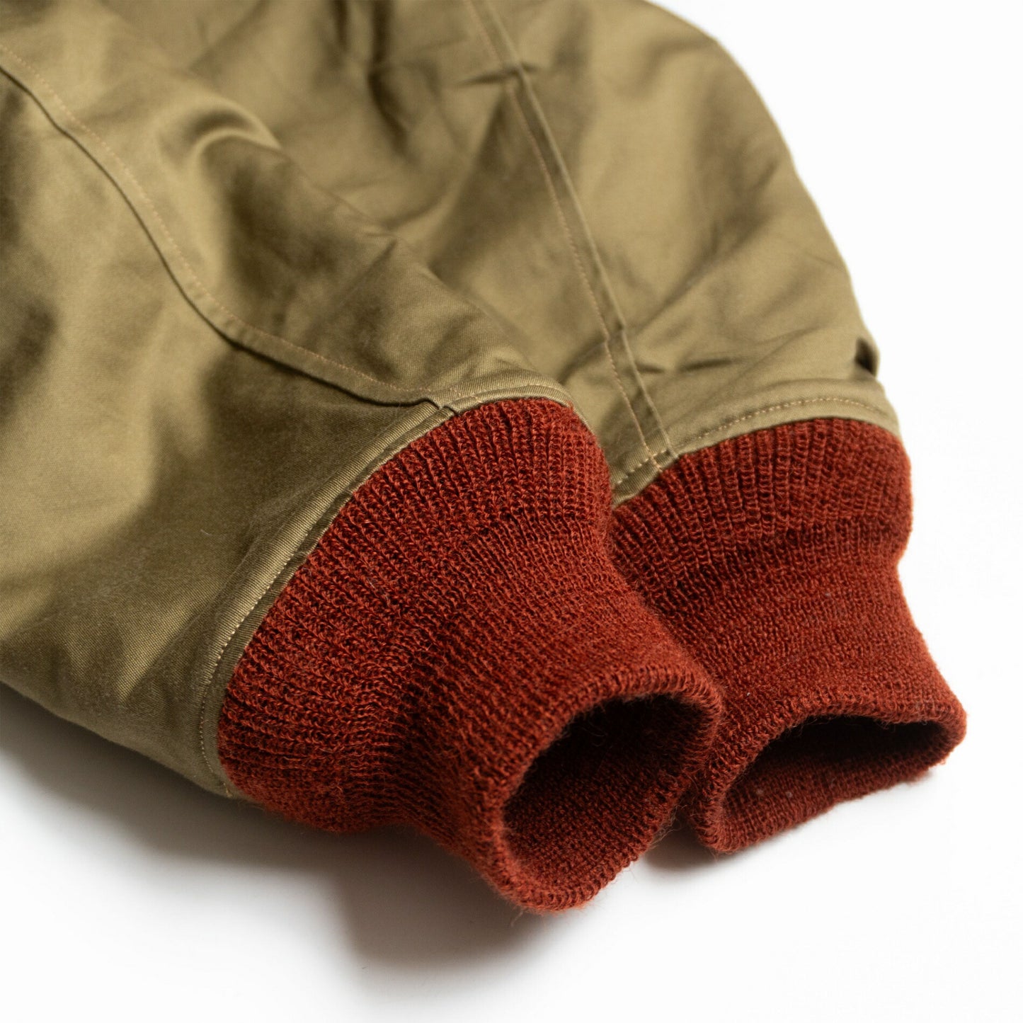 Buzz Rickson's B-10 Red-Ribbed Flight Jacket Size 38