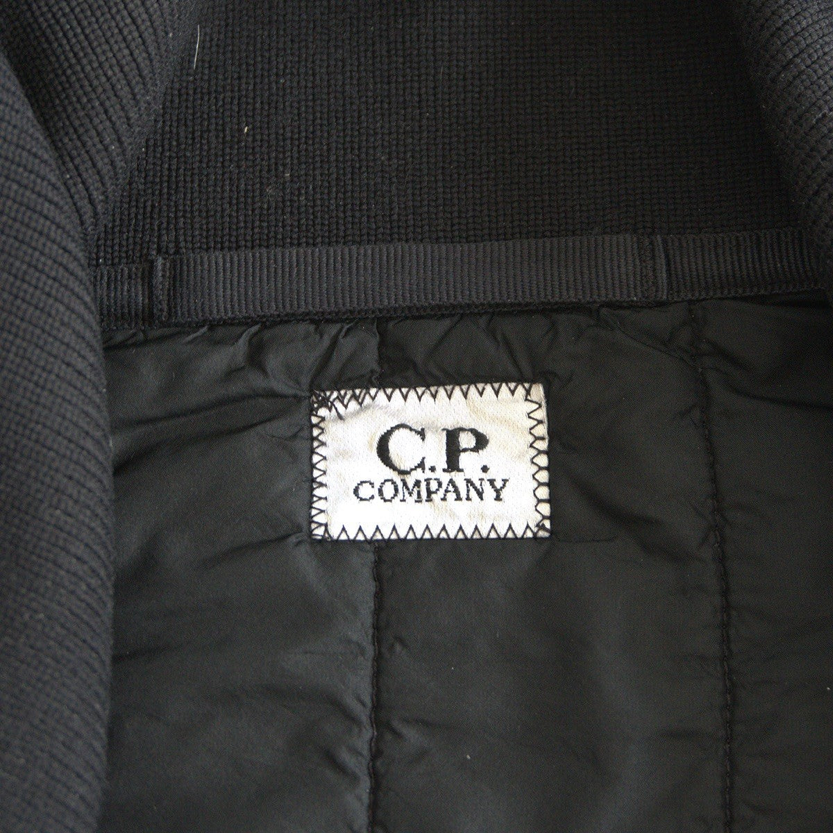 C.P. Company 07AW QUILTING JACKET Black Size 52