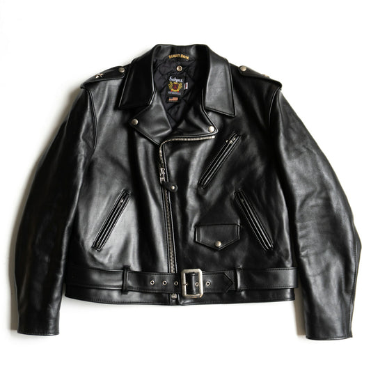 SCHOTT 613US One Star Double Rider Leather Jacket Size S