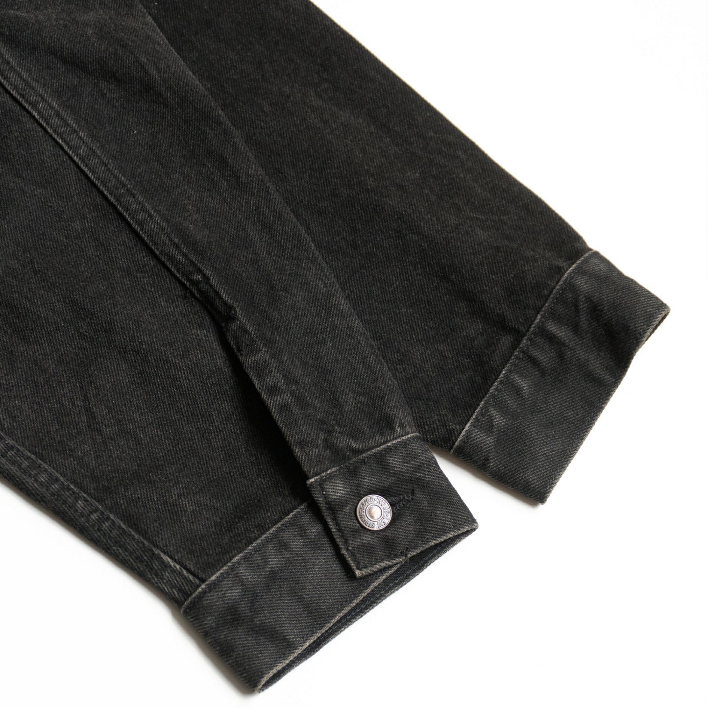 Levi's Garment-dyed black denim Jacket Size L
