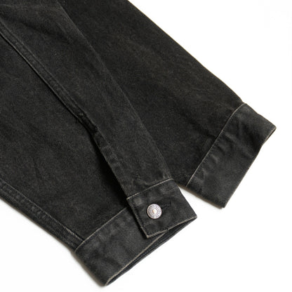Levi's Garment-dyed black denim Jacket Size L