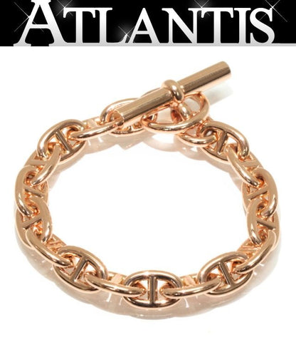 HERMES K18RG Chaine d'Ancre PM Gold Bracelet Size ONE SIZE