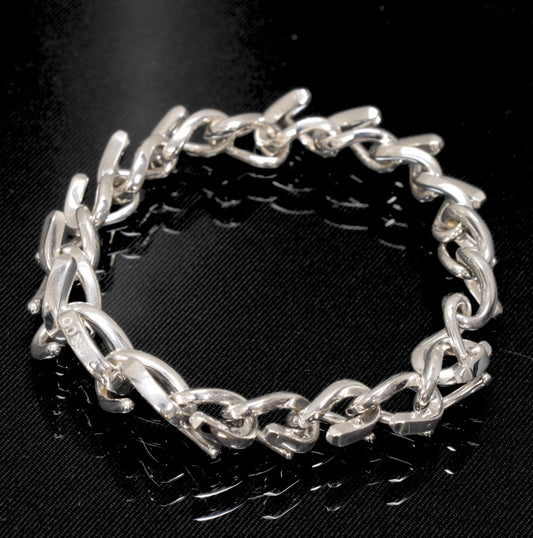 TIFFANY&Co. Forge Medium Link Bracelet SV925 Size ONE SIZE