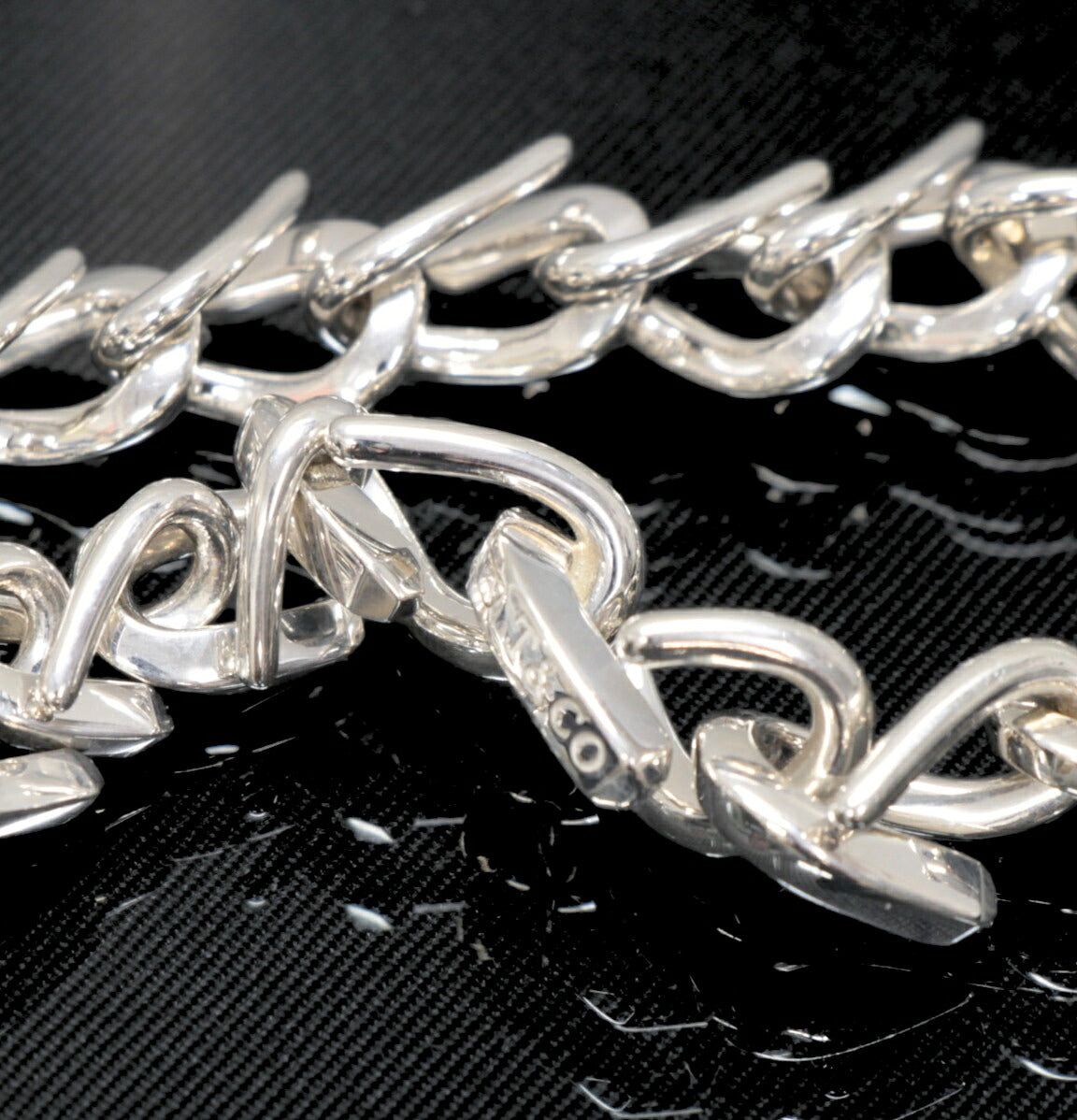 TIFFANY&Co. Forge Medium Link Bracelet SV925 Size ONE SIZE