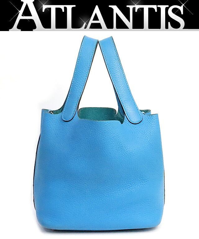 HERMES Picotin Lock PM Zanzibar Handbag Size ONE SIZE