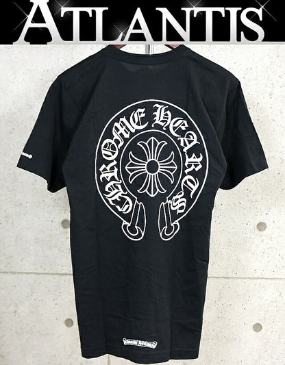 CHROME HEARTS Horseshoe T-Shirt Black Size M