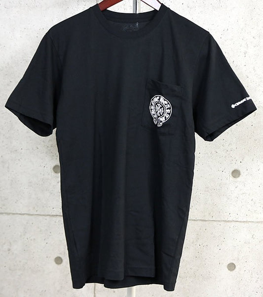 CHROME HEARTS Horseshoe T-Shirt Black Size M