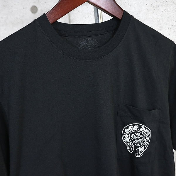 CHROME HEARTS Horseshoe T-Shirt Black Size M