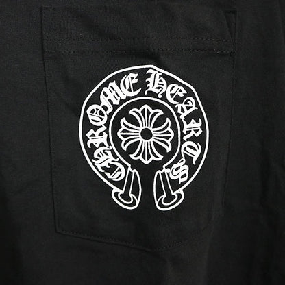 CHROME HEARTS Horseshoe T-Shirt Black Size M