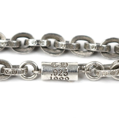CHROME HEARTS Paper Chain 24in Silver Necklace Size ONE SIZE