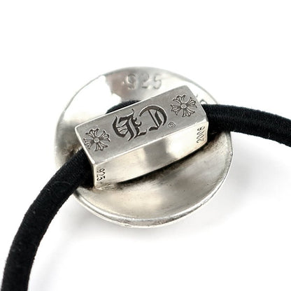 CHROME HEARTS BS Fleur Silver Concho Hair Tie