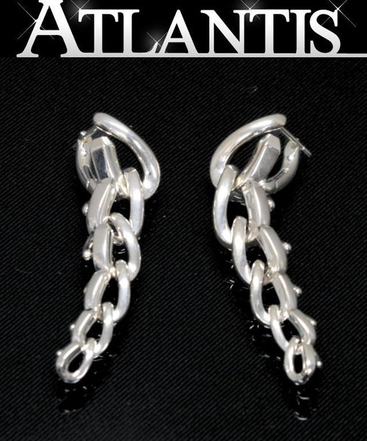 TIFFANY&Co. Forge Drop Link Earrings SV925 Size ONE SIZE