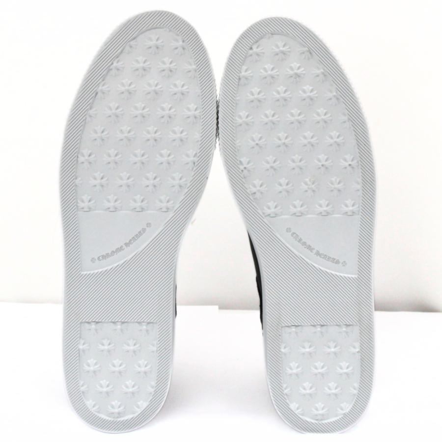 CHROME HEARTS Dagger Mid Top Slip-On Sneakers Size EU 43
