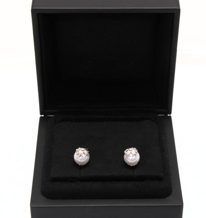 CHROME HEARTS x Mikimoto CH Plus Pearl Earring Size ONE SIZE