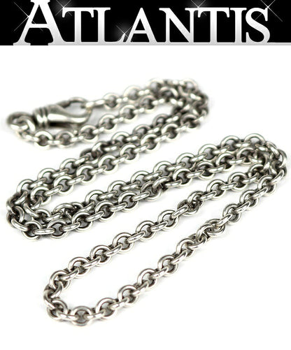CHROME HEARTS NE Chain 18" Silver Necklace Size ONE SIZE