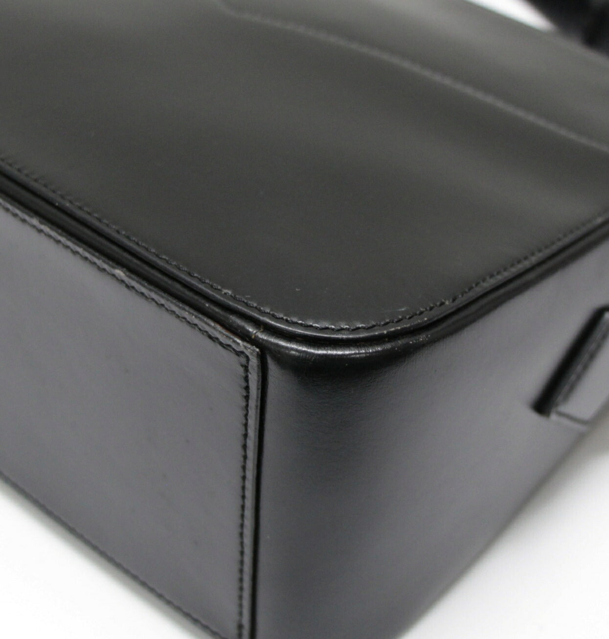 YVES SAINT LAURENT Vintage Leather Bag Black Size ONE SIZE