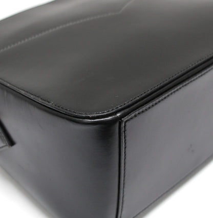 YVES SAINT LAURENT Vintage Leather Bag Black Size ONE SIZE