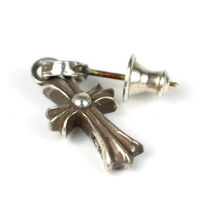 CHROME HEARTS Babyfat Cross Drop SV925 Silver Size ONE SIZE