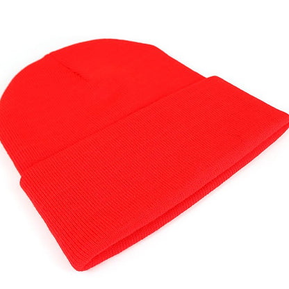CHROME HEARTS Acrylic Logo Beanie Red Size ONE SIZE