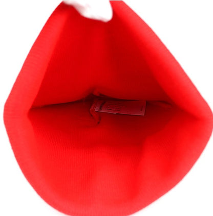CHROME HEARTS Acrylic Logo Beanie Red Size ONE SIZE