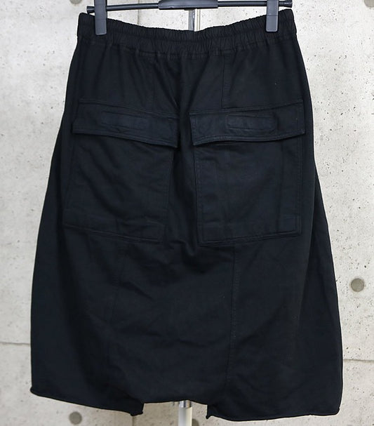 RICK OWENS Pods Shorts Darkshadow Size XS