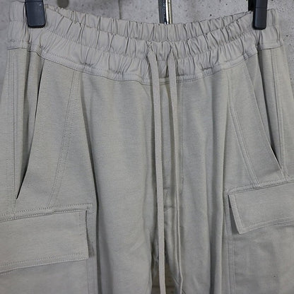 RICK OWENS Mastodon Megacargo Pants PEARL Size 46