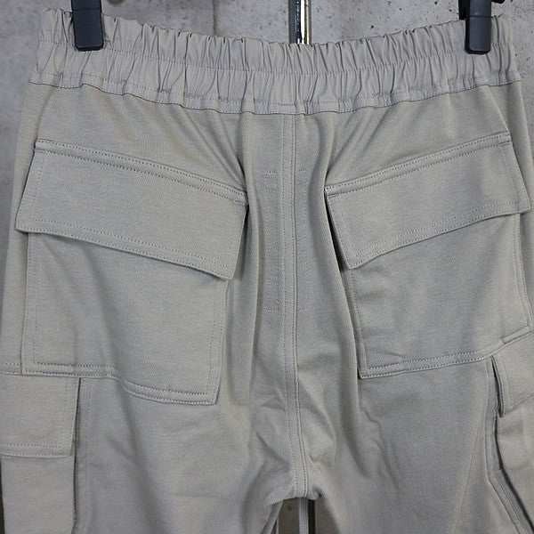 RICK OWENS Mastodon Megacargo Pants PEARL Size 46