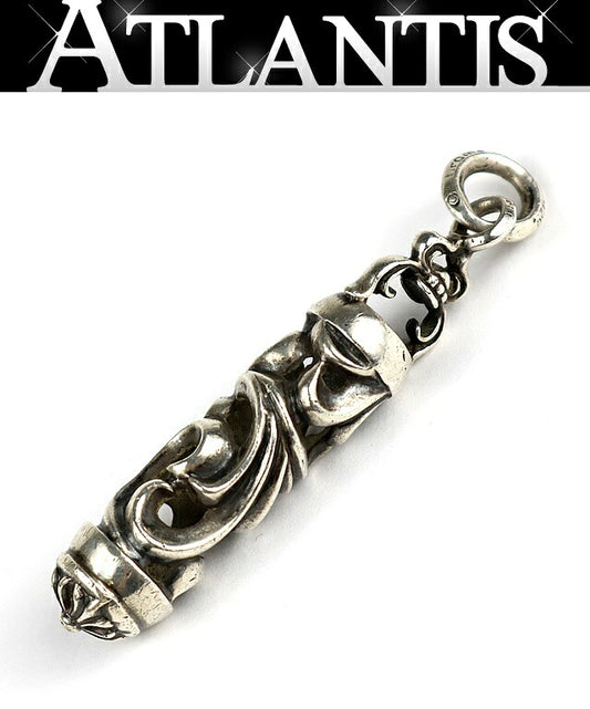 CHROME HEARTS Old Roller Pendant SV925 Silver Size ONE SIZE