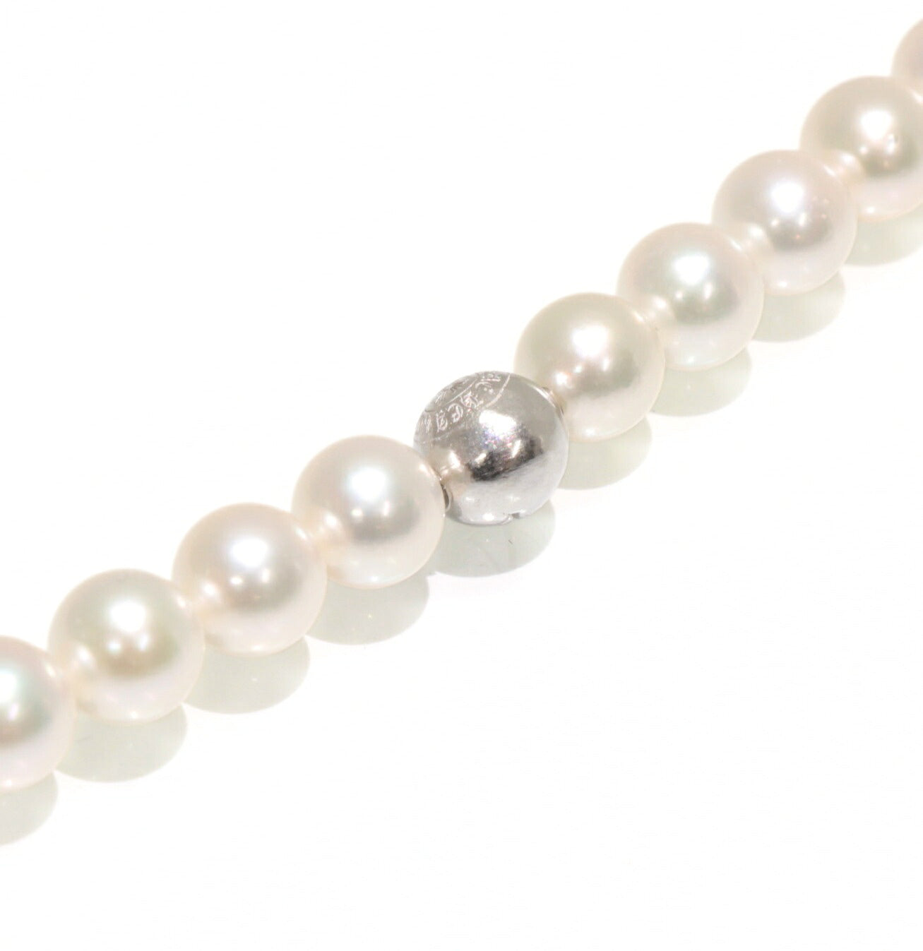 CHROME HEARTS x Mikimoto K18WG Pearl Necklace Size ONE SIZE