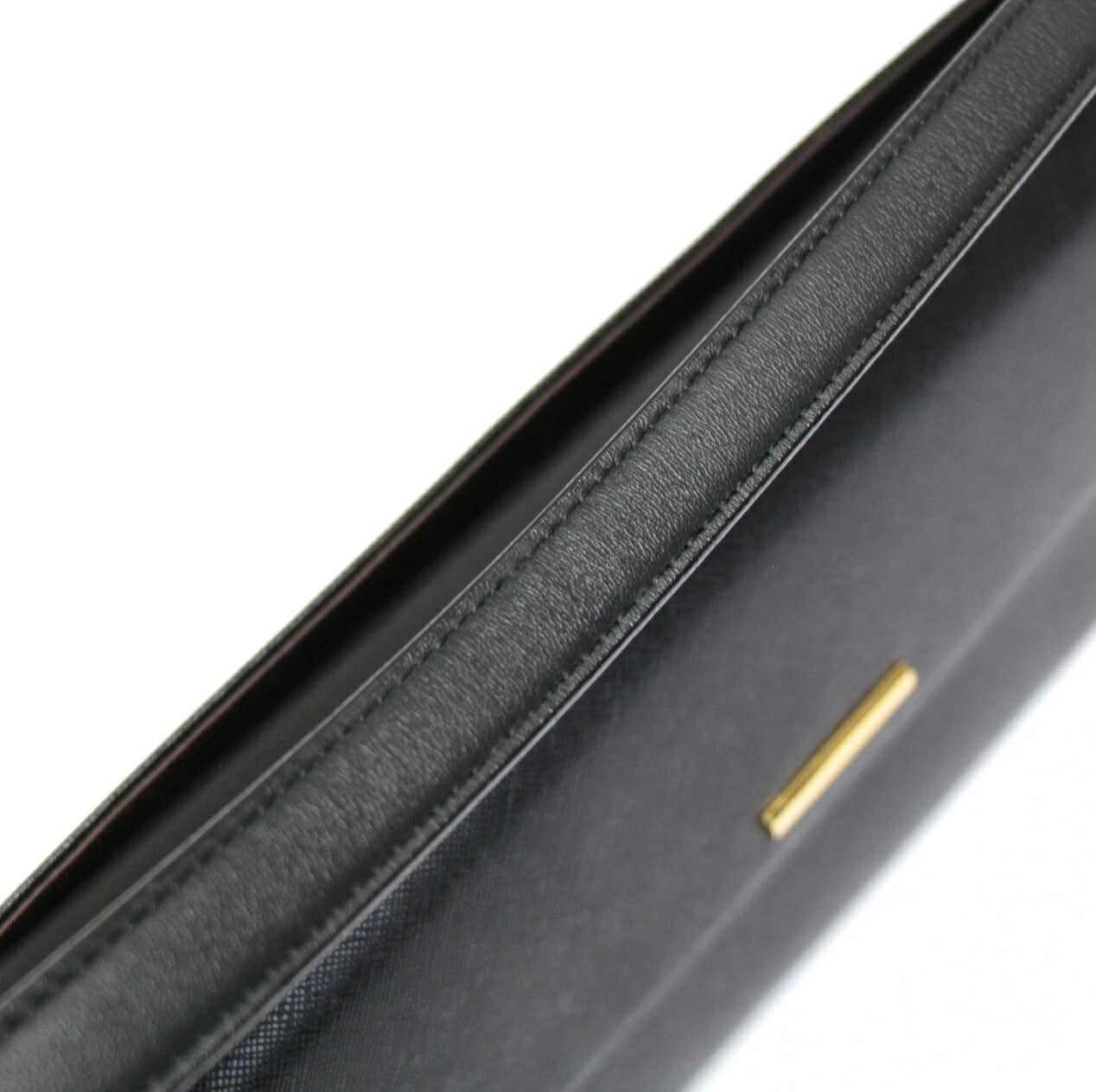 BURBERRY Leather One Shoulder Bag Black Size ONE SIZE