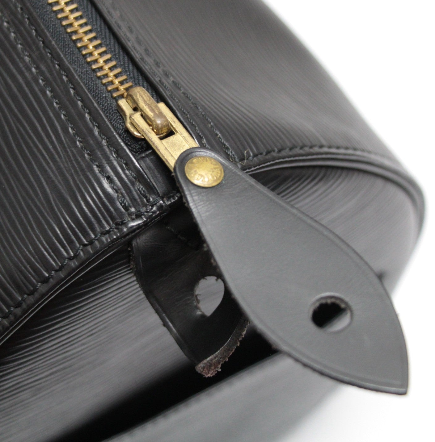 Louis Vuitton Epi Speedy 30 Handbag Black Size ONE SIZE